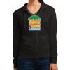 Women's Fitted Jersey Full Zip Hoodie Thumbnail
