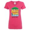 Women’s Glitter V-Neck T-Shirt Thumbnail