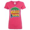 Women’s Glitter V-Neck T-Shirt Thumbnail